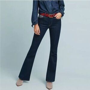 Anthropologie x Levi’s Dark Blue Flare Jeans